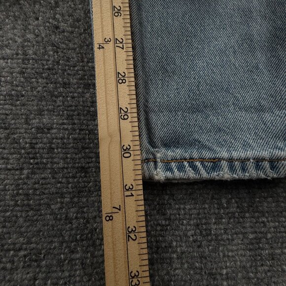 VTG Levis 10912 Orange Tab Jeans Women Light Wash Slim Fit Tapered Denim 28x31 - Picture 10 of 16